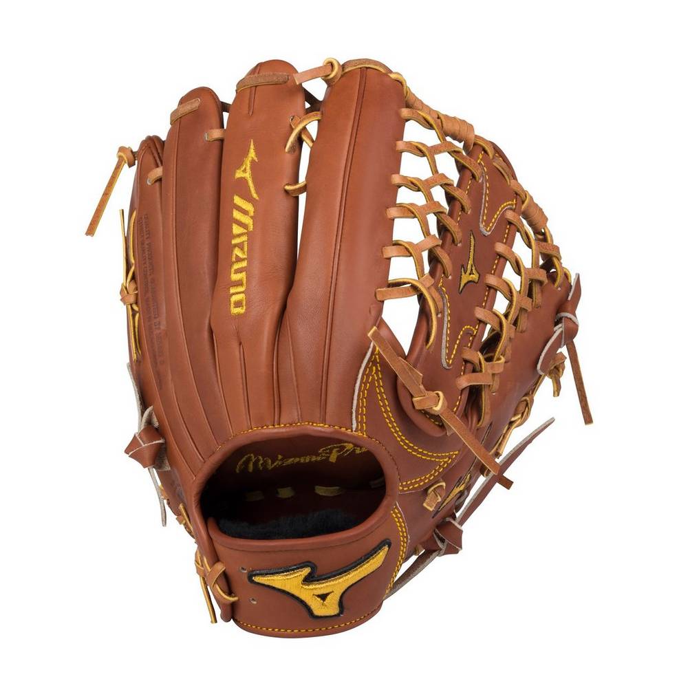 Guantes De Beisbol Mizuno Pro Limited Edition Outfield 12.75" Hombre Marrones Ofertas BKTH-90352